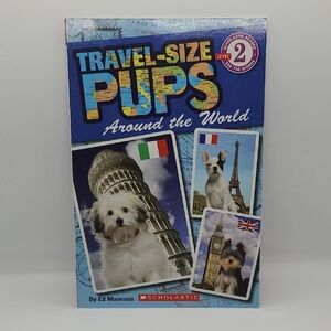 Scholastic Travel-Size Pups - Blue and White Cover